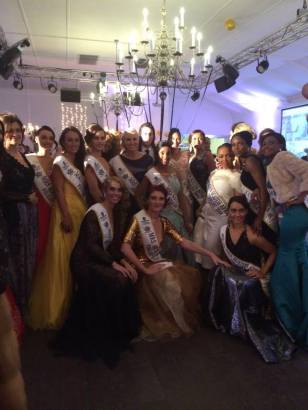 Mrs. South Africa contestants. 